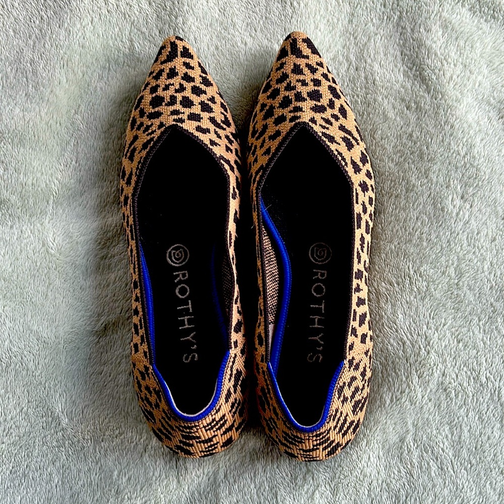 Rothy’s leopard 🐆 print flats